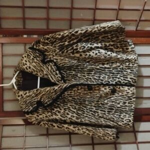 Fur coat size small